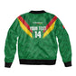 Cameroon Football Custom Bomber Jacket Reunification Monument Les Lionnes Indomptables