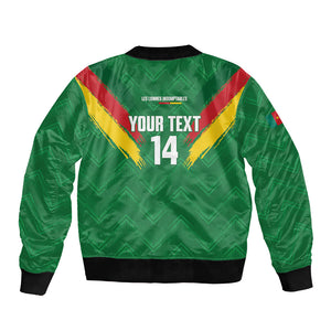 Cameroon Football Custom Bomber Jacket Reunification Monument Les Lionnes Indomptables
