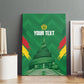 Cameroon Football Custom Canvas Wall Art Reunification Monument Les Lionnes Indomptables