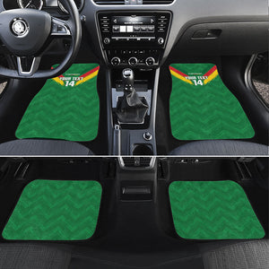 Cameroon Football Custom Car Mats Reunification Monument Les Lionnes Indomptables