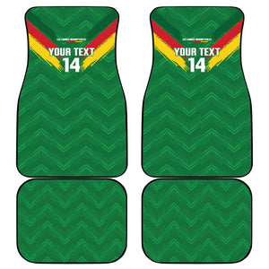 Cameroon Football Custom Car Mats Reunification Monument Les Lionnes Indomptables