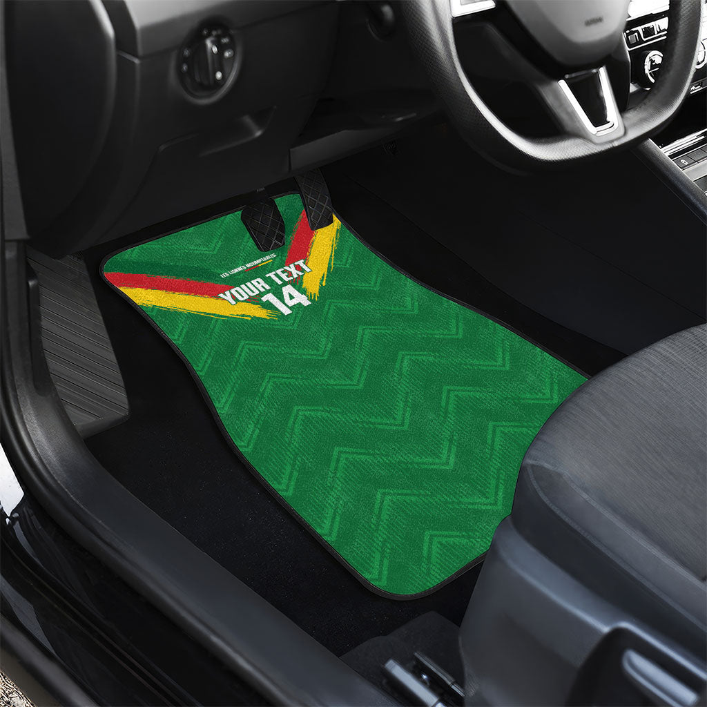 Cameroon Football Custom Car Mats Reunification Monument Les Lionnes Indomptables
