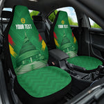Cameroon Football Custom Car Seat Cover Reunification Monument Les Lionnes Indomptables