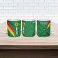 Cameroon Football Custom Ceramic Mug Reunification Monument Les Lionnes Indomptables