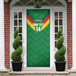 Cameroon Football Custom Door Cover Reunification Monument Les Lionnes Indomptables