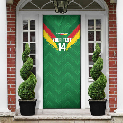 Cameroon Football Custom Door Cover Reunification Monument Les Lionnes Indomptables