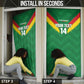 Cameroon Football Custom Door Cover Reunification Monument Les Lionnes Indomptables