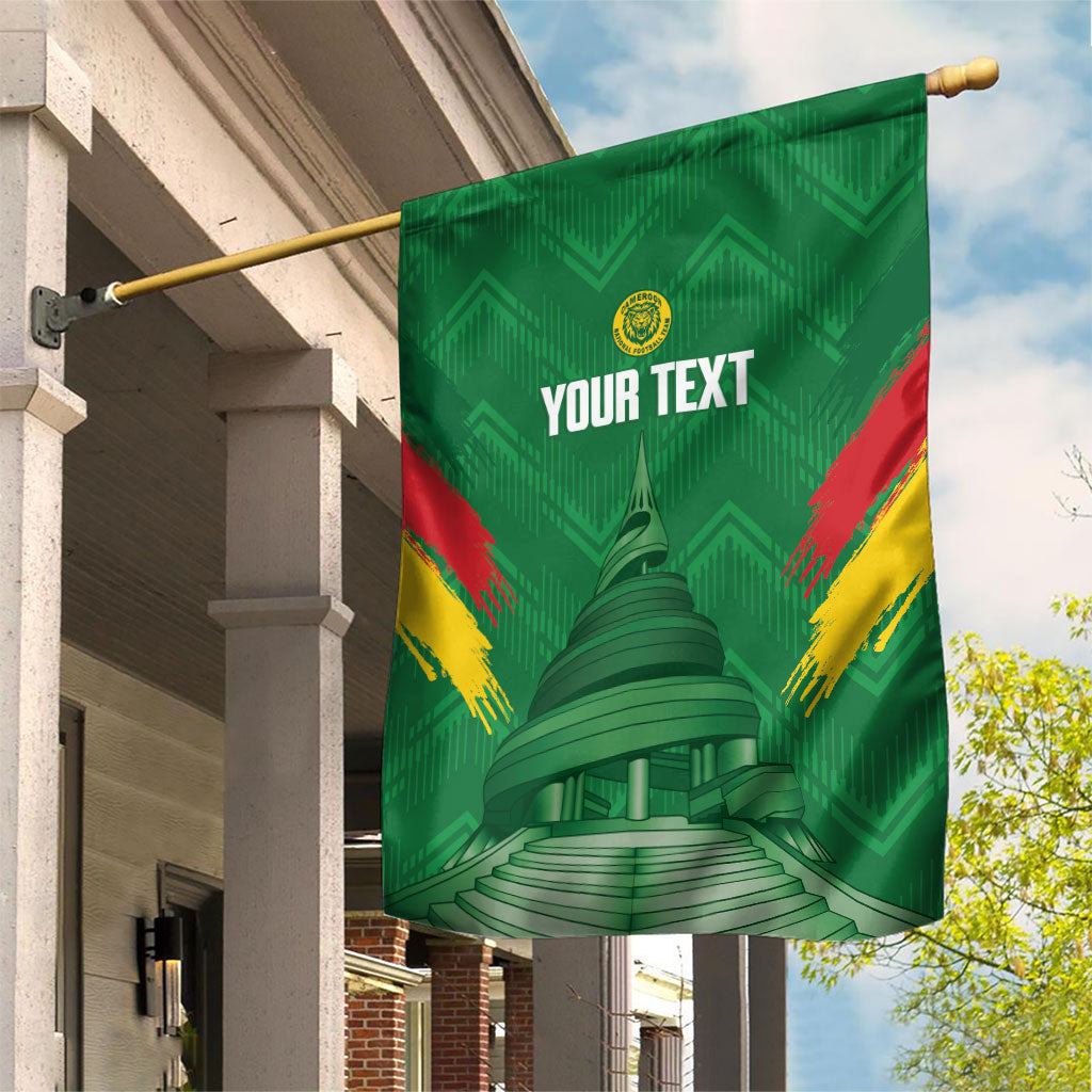Cameroon Football Custom Garden Flag Reunification Monument Les Lionnes Indomptables