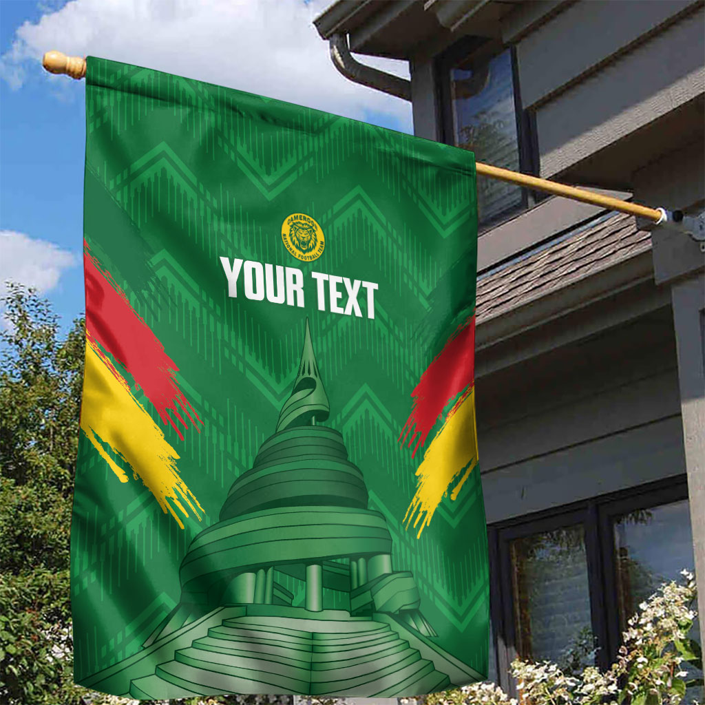 Cameroon Football Custom Garden Flag Reunification Monument Les Lionnes Indomptables