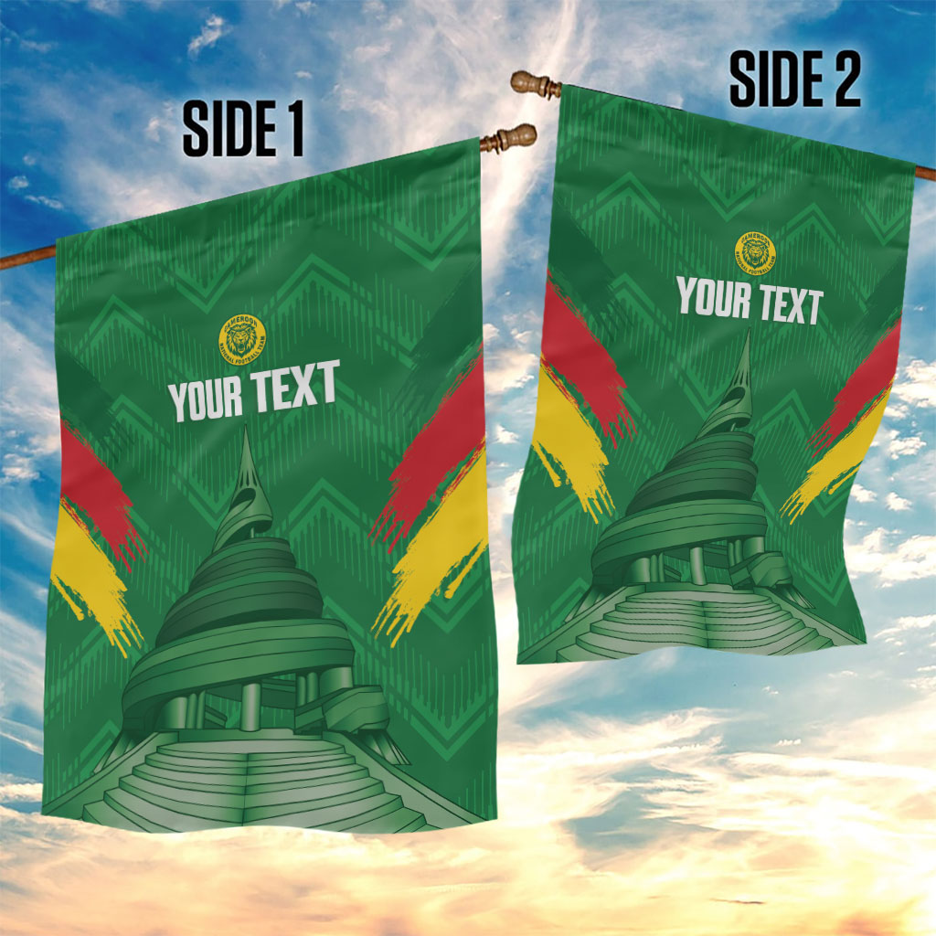 Cameroon Football Custom Garden Flag Reunification Monument Les Lionnes Indomptables
