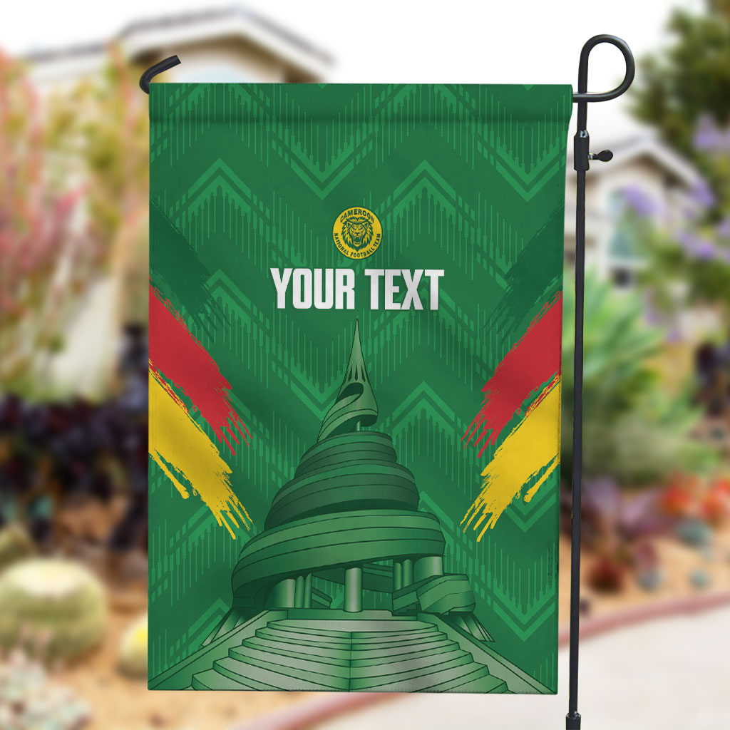 Cameroon Football Custom Garden Flag Reunification Monument Les Lionnes Indomptables