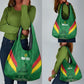Cameroon Football Custom Grocery Bag Reunification Monument Les Lionnes Indomptables
