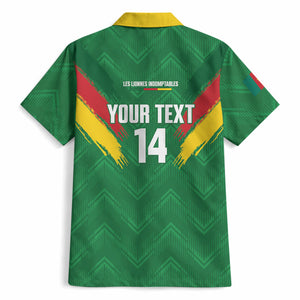 Cameroon Football Custom Hawaiian Shirt Reunification Monument Les Lionnes Indomptables