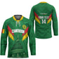 Cameroon Football Custom Hockey Jersey Reunification Monument Les Lionnes Indomptables