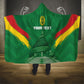 Cameroon Football Custom Hooded Blanket Reunification Monument Les Lionnes Indomptables