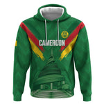 Cameroon Football Custom Hoodie Reunification Monument Les Lionnes Indomptables