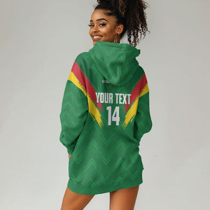 Cameroon Football Custom Hoodie Dress Reunification Monument Les Lionnes Indomptables