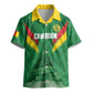 Cameroon Football Custom Kid Hawaiian Shirt Reunification Monument Les Lionnes Indomptables