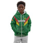 Cameroon Football Custom Kid Hoodie Reunification Monument Les Lionnes Indomptables