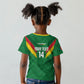 Cameroon Football Custom Kid T shirt Reunification Monument Les Lionnes Indomptables