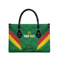 Cameroon Football Custom Leather Bag Reunification Monument Les Lionnes Indomptables