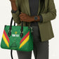 Cameroon Football Custom Leather Bag Reunification Monument Les Lionnes Indomptables
