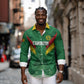 Cameroon Football Custom Long Sleeve Button Shirt Reunification Monument Les Lionnes Indomptables