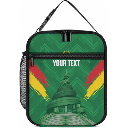 Cameroon Football Custom Lunch Bag Reunification Monument Les Lionnes Indomptables