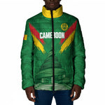 Cameroon Football Custom Padded Jacket Reunification Monument Les Lionnes Indomptables