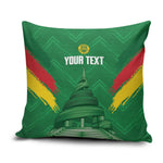 Cameroon Football Custom Pillow Cover Reunification Monument Les Lionnes Indomptables