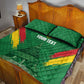 Cameroon Football Custom Quilt Bed Set Reunification Monument Les Lionnes Indomptables