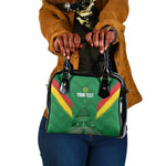 Cameroon Football Custom Shoulder Handbag Reunification Monument Les Lionnes Indomptables