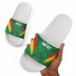 Cameroon Football Custom Slide Sandals Reunification Monument Les Lionnes Indomptables