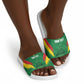Cameroon Football Custom Slide Sandals Reunification Monument Les Lionnes Indomptables