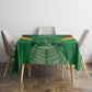 Cameroon Football Custom Tablecloth Reunification Monument Les Lionnes Indomptables