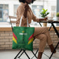 Cameroon Football Custom Tote Bag Reunification Monument Les Lionnes Indomptables