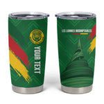 Cameroon Football Custom Tumbler Cup Reunification Monument Les Lionnes Indomptables