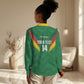 Cameroon Football Custom Women Casual Shirt Reunification Monument Les Lionnes Indomptables