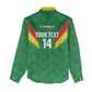 Cameroon Football Custom Women Casual Shirt Reunification Monument Les Lionnes Indomptables