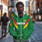 Cameroon Football Custom Zip Hoodie Reunification Monument Les Lionnes Indomptables