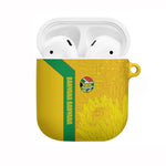 South Africa Soccer AirPods Case Banyana Banyana Protea Yellow Version