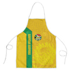 South Africa Soccer Apron Banyana Banyana Protea Yellow Version