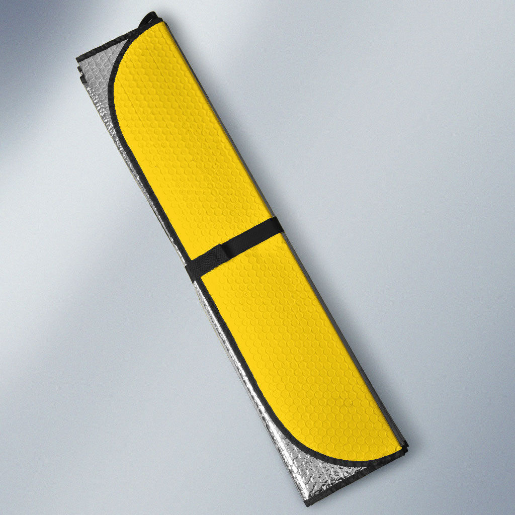 South Africa Soccer Auto Sun Shade Banyana Banyana Protea Yellow Version