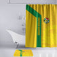 South Africa Soccer Bathroom Set Banyana Banyana Protea Yellow Version