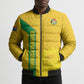 South Africa Soccer Custom Bomber Puffer Jacket Banyana Banyana Protea Yellow Version