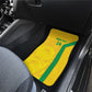 South Africa Soccer Custom Car Mats Banyana Banyana Protea Yellow Version