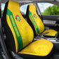 South Africa Soccer Car Seat Cover Banyana Banyana Protea Yellow Version