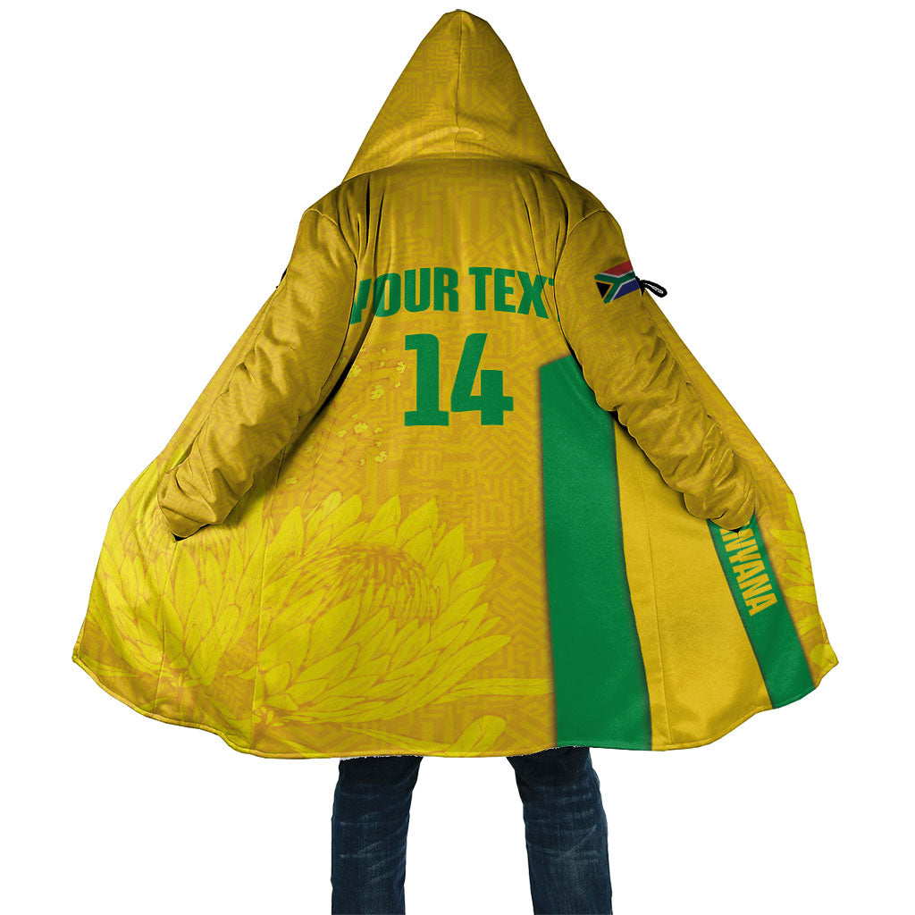 South Africa Soccer Custom Cloak Banyana Banyana Protea Yellow Version