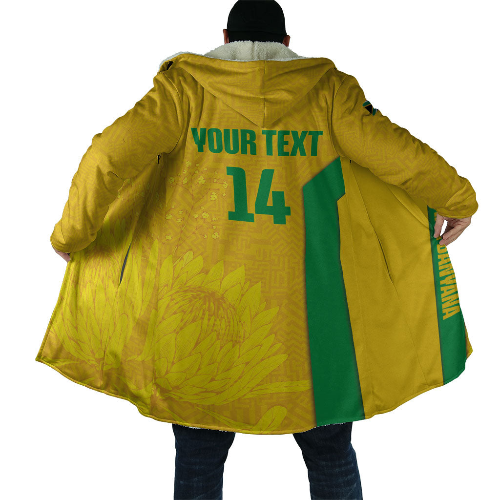 South Africa Soccer Custom Cloak Banyana Banyana Protea Yellow Version