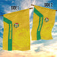 South Africa Soccer Garden Flag Banyana Banyana Protea Yellow Version